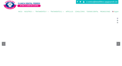 Desktop Screenshot of dentalfebres.com