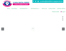 Tablet Screenshot of dentalfebres.com